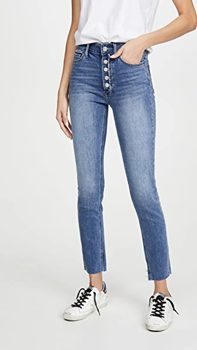 Paige Margot Skinny Super High Rise Jeans - Belmoore