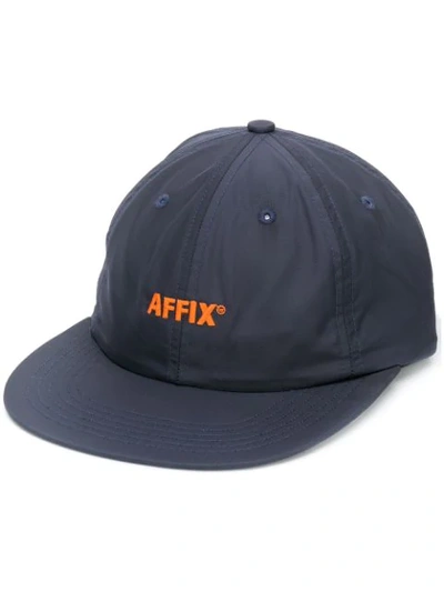 Affix Embroidered Logo Cap In Blue