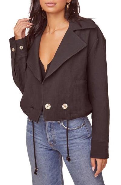 Astr En Route Jacket In Black