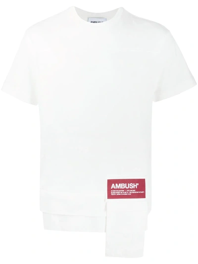 Ambush Logo Patch T-shirt In White