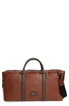 TED BAKER GEOME FAUX LEATHER DUFFLE BAG,MXB-GEOME