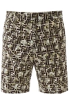 FENDI FENDI FF CAMOUFLAGE BERMUDA SHORTS