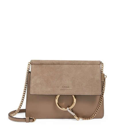 Chloé Mini Leather Faye Chain Bag
