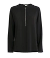 STELLA MCCARTNEY STELLA MCCARTNEY HALF-ZIP TOP,15125178