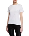 BALENCIAGA COPYRIGHT FITTED JERSEY TEE,PROD226710088