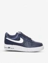 Nike Air Force 1 '07 Lv8 4 Sneaker In Navy+white+leather