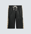 GUCCI GG-TRIMMED RELAXED-FIT SHORTS,P00439784