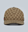GUCCI Original GG Web帆布棒球帽,P00435967