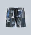 COMMAS PRINTED SWIM SHORTS,P00454879