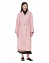 THE ROW PINK CASHMERE CELETE BELTED COAT,4879W1634/PINK