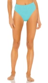 Beach Riot X Revolve Highway Bikini Bottom In Turquoise