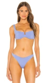 L*SPACE CAMELLIA UNDERWIRE BIKINI TOP,LSPA-WX1154