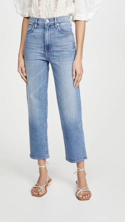 Slvrlake Hero Straight-leg Jeans Pacific Blue In Multi