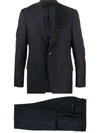 Dell'oglio Fitted Two Piece Suit In Blue