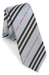 BURBERRY MANSTON LOGO STRIPE SILK TIE,8026081