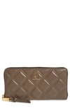 THE MARC JACOBS STANDARD QUILTED LEATHER CONTINENTAL WALLET,M0015864
