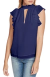 1.STATE SMOCKED NECK TOP,8159090