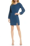 ALI & JAY ZUMA LONG SLEEVE RIBBED MINIDRESS,701-0740