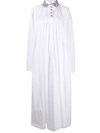 Seen Users Capelet Maxi Dress In White