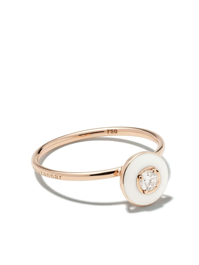 Selim Mouzannar 18kt Rose Gold Diamond Mina Ring