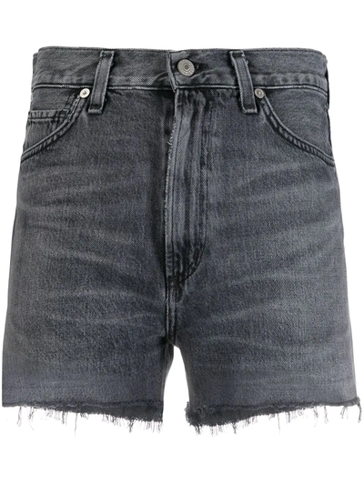 Citizens Of Humanity Marlow Distressed Organic Denim Shorts In Free Fall