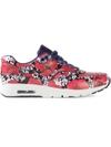 NIKE AIR MAX 1 ULTRA LOTC QS "INK/SUMMIT WHITE/TEAM RED" SNEAKERS