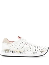 PREMIATA CONNY PERFORATED SNEAKERS