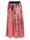 GIVENCHY GIVENCHY FLORAL PRINTED PLEATED SKIRT