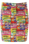 MOSCHINO MOSCHINO CHEWING GUM DENIM SKIRT