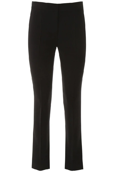 Moschino Tailored Slim-fit Trousers In Black