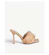 Bottega Veneta Bv Lido Intrecciato Mules In Pale Pink