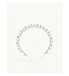 SIMONE ROCHA Faux-pearl and crystal embellished headband