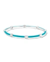 IPPOLITA LOLLIPOP CARNEVALE 8-STONE BANGLE WITH MOTHER-OF-PEARL DOUBLETS,PROD229540890