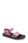 The North Face Skeena Sandal In Heather Rose/ Grey