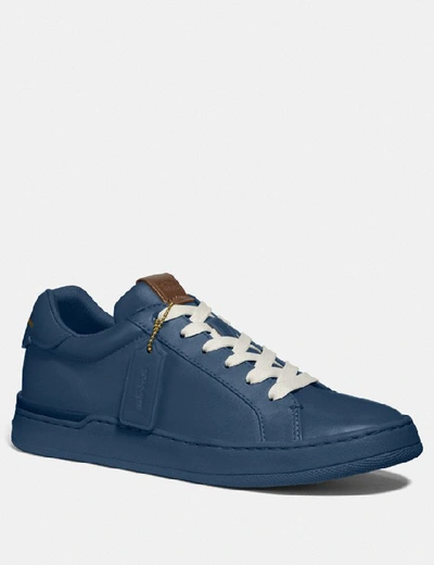 Coach Lowline Low Top Trainer - Size 7 B In Almost Navy