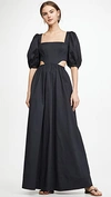 Staud Astro Dress In Black