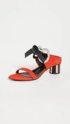 PROENZA SCHOULER FRONT TIE MULE SANDALS