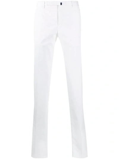 Incotex 修身长裤 In White