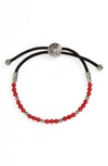 Silver/ Red Coral