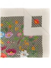 Gucci Gg Flora Print Silk-blend Scarf