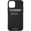 OFF-WHITE SSENSE EXCLUSIVE BLACK QUOTE IPHONE 11 PRO CASE