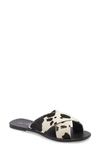 SEYCHELLES TOTAL RELAXATION SLIDE SANDAL,TOTAL RELAXATION COW