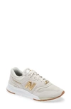New Balance 373 Sneakers In Cream And Gold In Grey