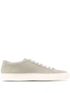 Common Projects Men's Achilles Suede Low-top Sneakers In Grey