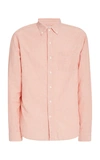 ALEX MILL STRIPED COTTON-LINEN SHIRT,774160