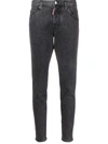 DSQUARED2 HIGH-RISE SKINNY JEANS