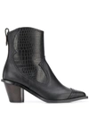 REIKE NEN WESTERN STYLE ANKLE BOOTS