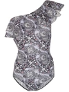 ISABEL MARANT SICILYA ONE-SHOULDER SWIMSUIT