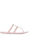 VALENTINO GARAVANI GARAVANI ROCKSTUD FLIP FLOPS