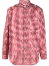 COMME DES GARÇONS SHIRT COTTON CHECKED SHIRT